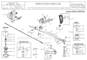 Page B Diagram and Parts List for HP22T  Weed Eater Trimmer